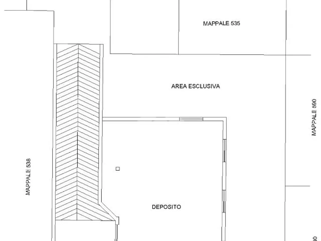 Magazzino in Via Gianotti, Pavone Canavese, {3} - Planimetria 1