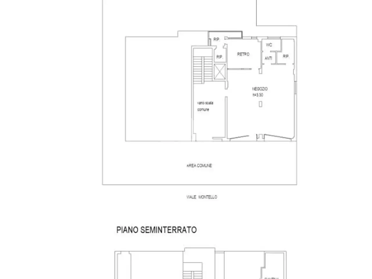 Negozio in Viale G.Giuseppe Tellera 3, Mantova, {3} - Planimetria 1