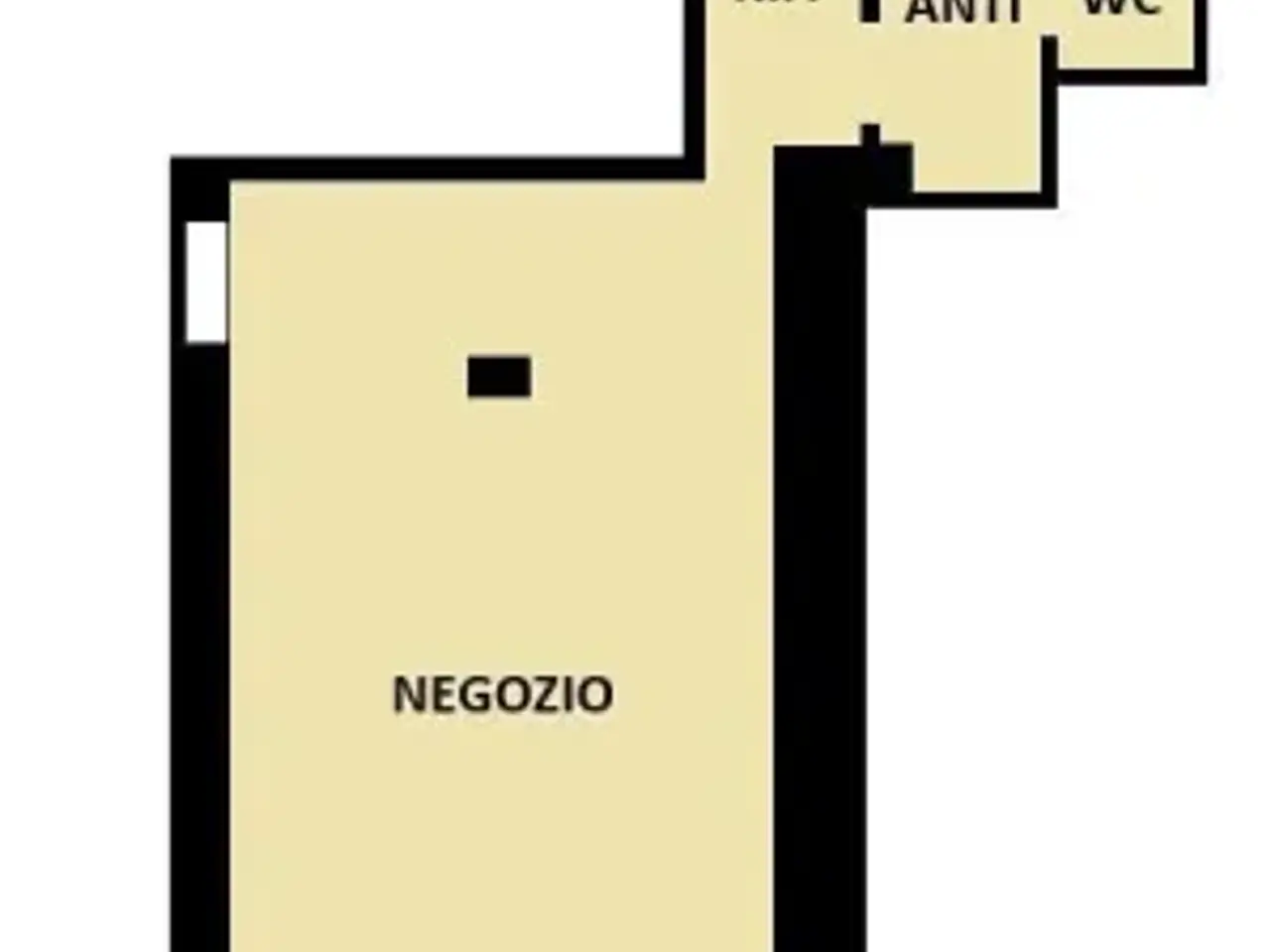 Negozio in Via Fonteraso, Modena, {3} - Planimetria 1