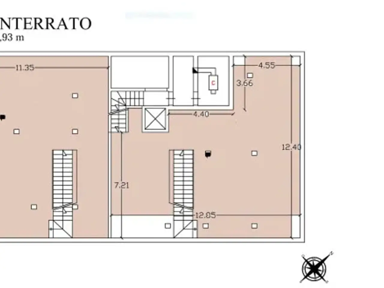 Negozio in Via Luigi De Gennaro, Trani, {3} - Planimetria 1