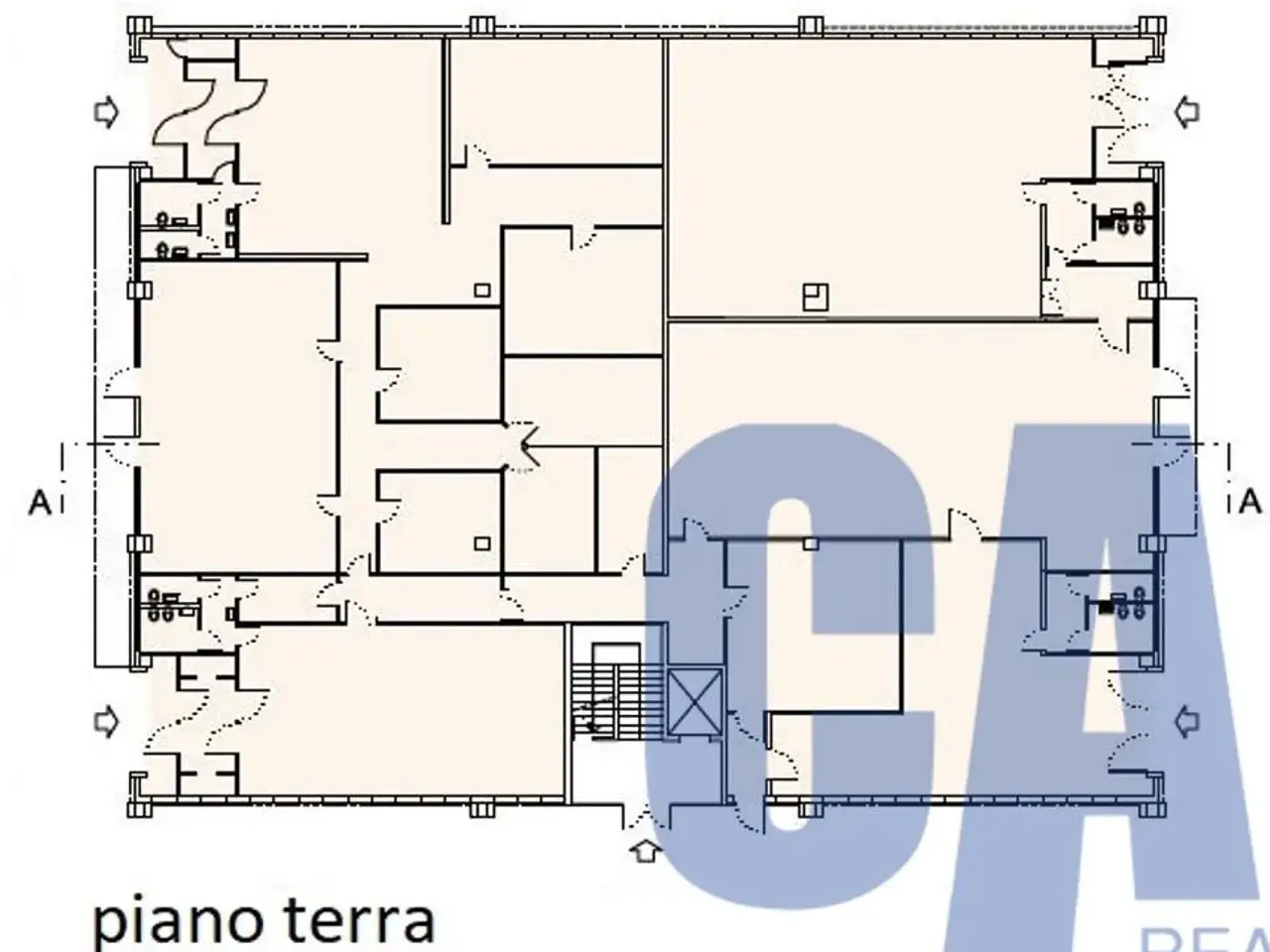 Laboratorio in Vicolo Simonetta, Caponago, {3} - Planimetria 1
