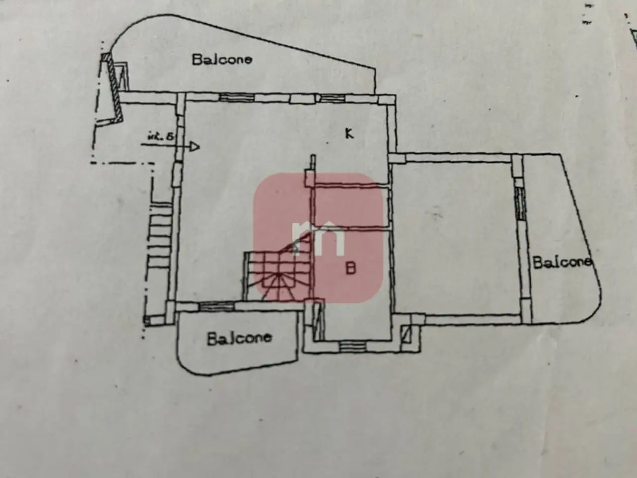 Trilocale in Via della Fontana, Montecompatri - Planimetria 1