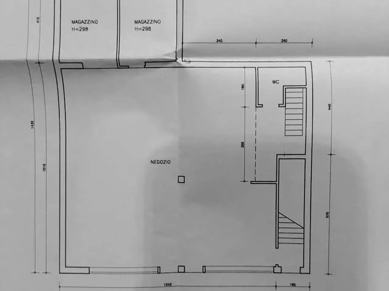 Negozio in Via Roma 24, San Fior, {3} - Planimetria 1