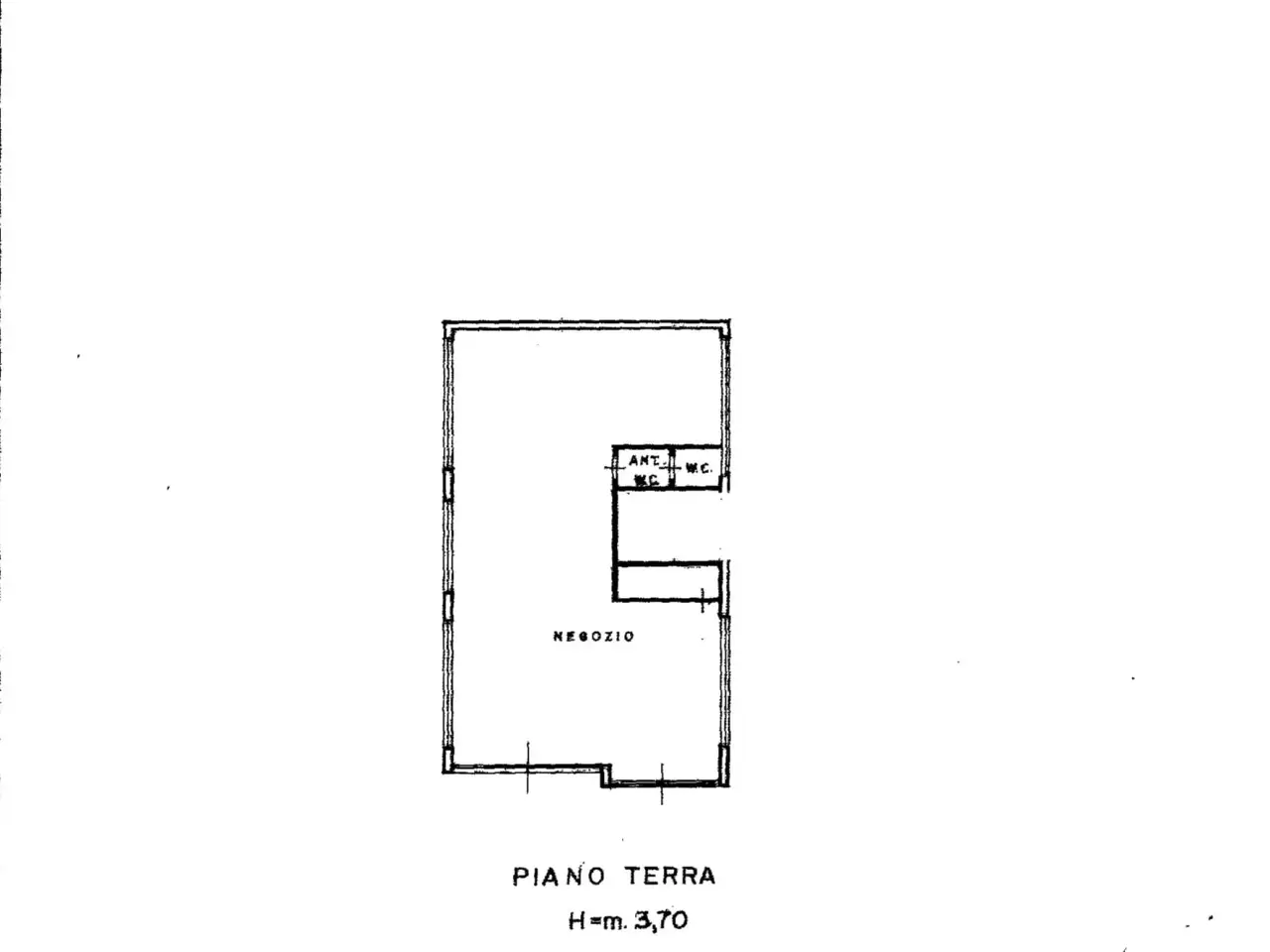 Palazzina commerciale in , San Benedetto Del Tronto, {3} - Planimetria 1