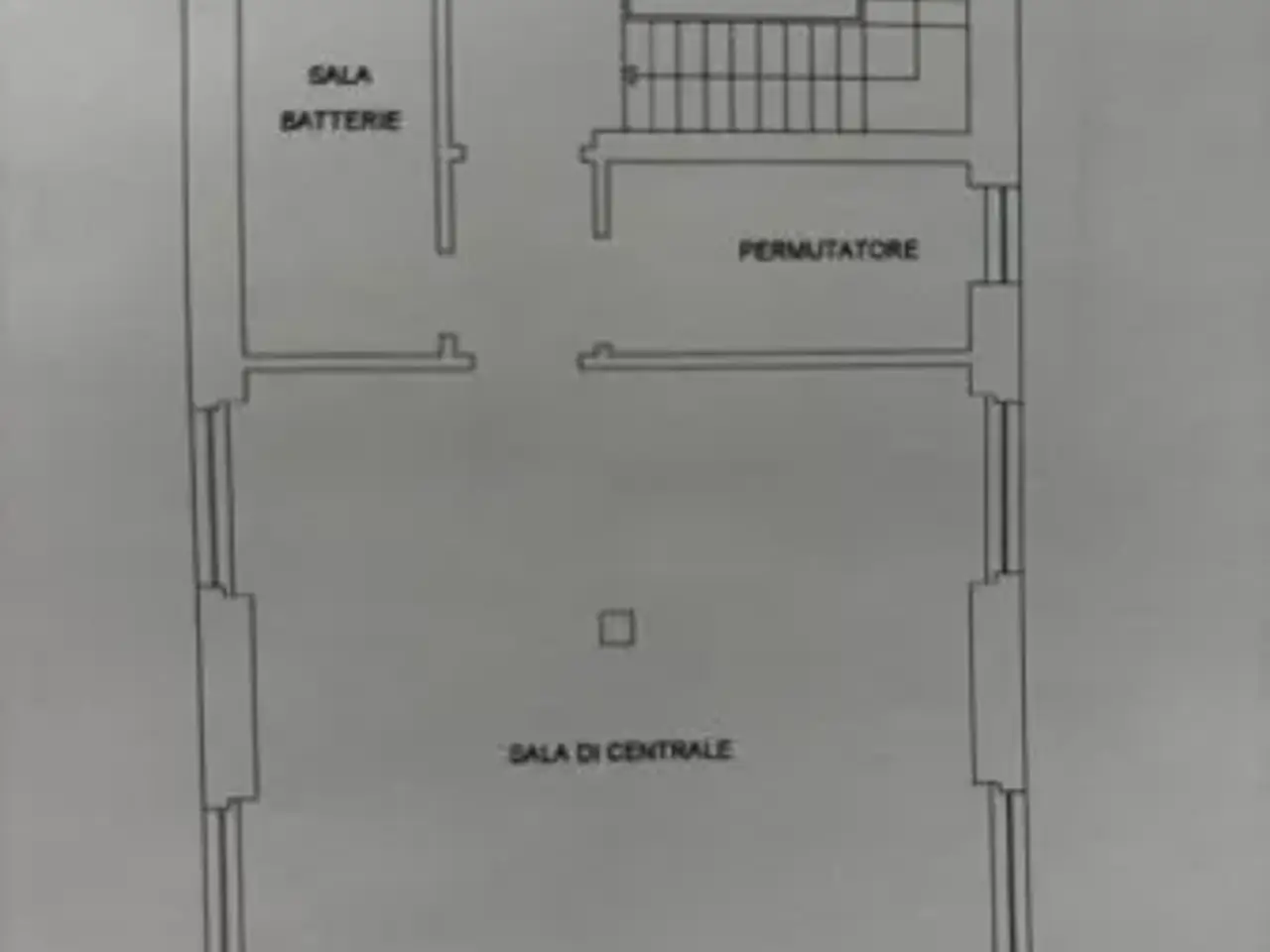 Magazzino in Via dei Cordari, Orte, {3} - Planimetria 1