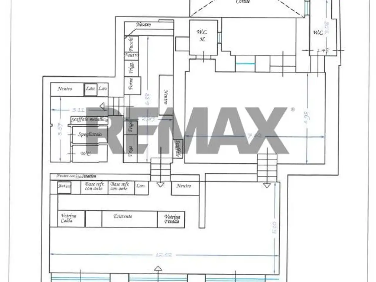 Esercizio commerciale in Corso Gelone Snc, Siracusa, {3} - Planimetria 1