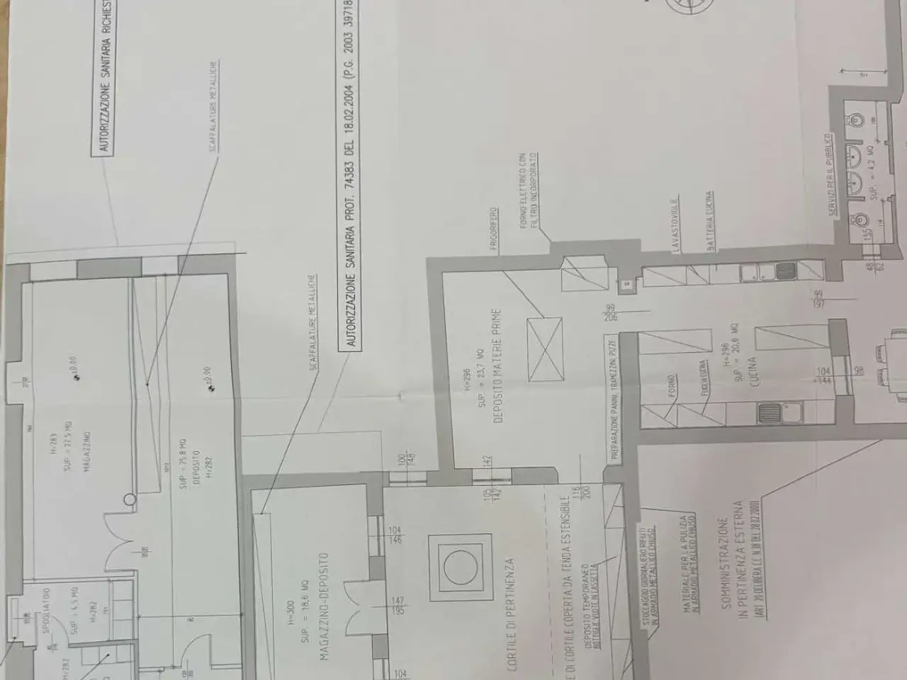 Ristorante in San Marco 12, Venezia, {3} - Planimetria 1