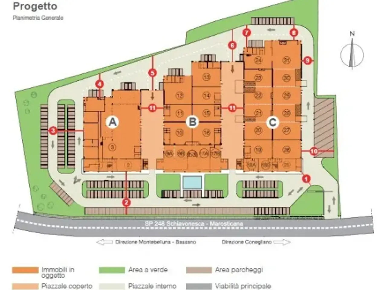 Negozio in Via Priula 78, Nervesa Della Battaglia, {3} - Planimetria 1