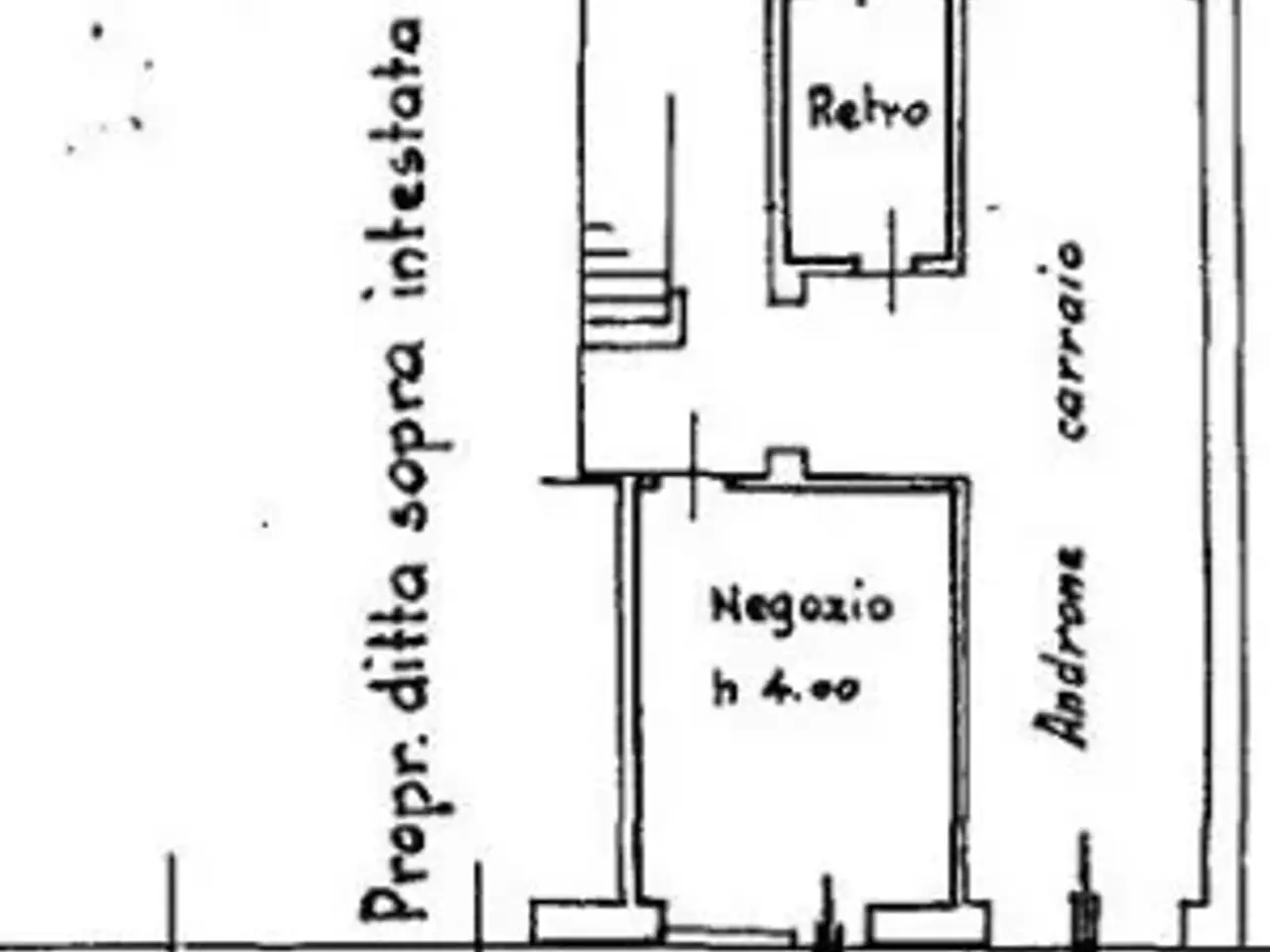 Negozio in Piazza Tancredi Galimberti 6, Torino, {3} - Planimetria 1