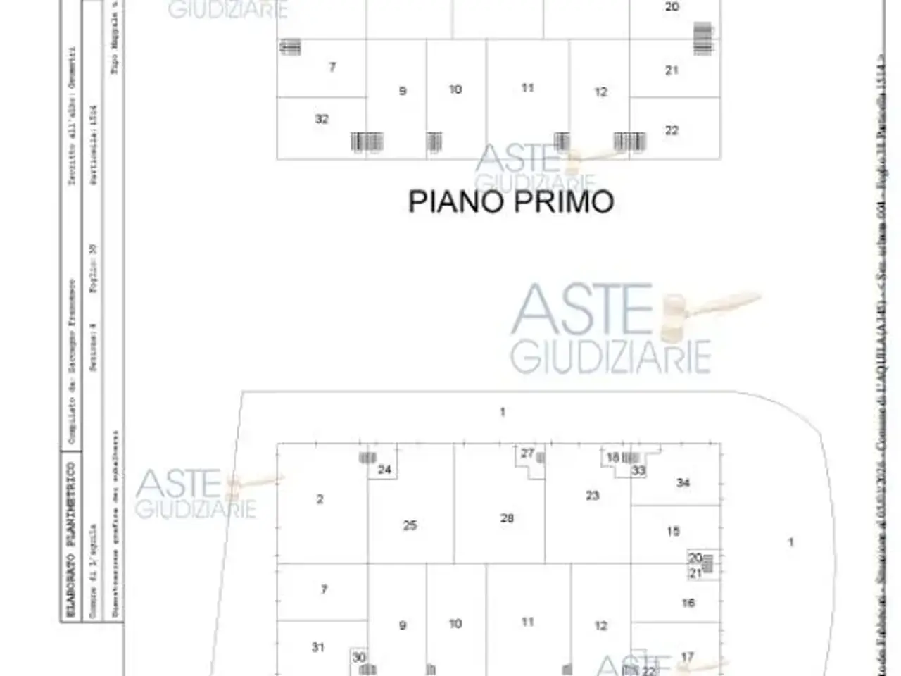 Ufficio in Via Orazio Giuliani, 7, 67100 l'Aquila Aq, Italia 7, L'Aquila, {3} - Planimetria 1