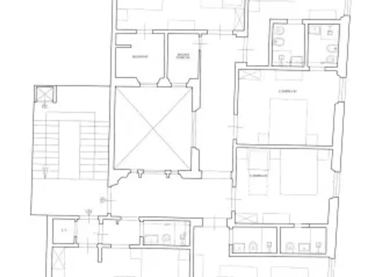 Bed & Breakfast in Via Venezia 11, Firenze, {3} - Planimetria 1
