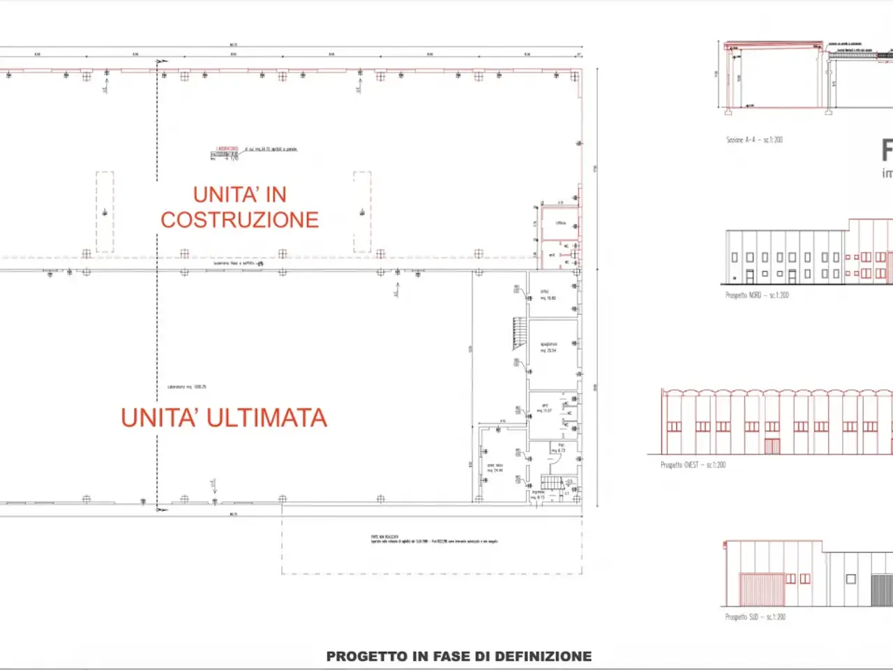 Capannone in Via James Watt, Piazzola Sul Brenta, {3} - Planimetria 1