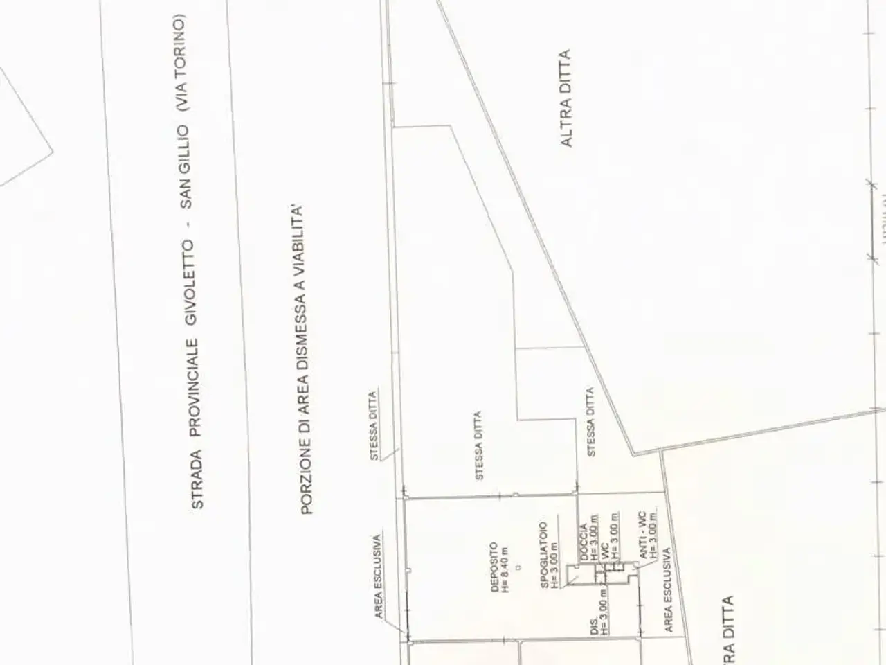 Capannone in Via Torino, Givoletto, {3} - Planimetria 1