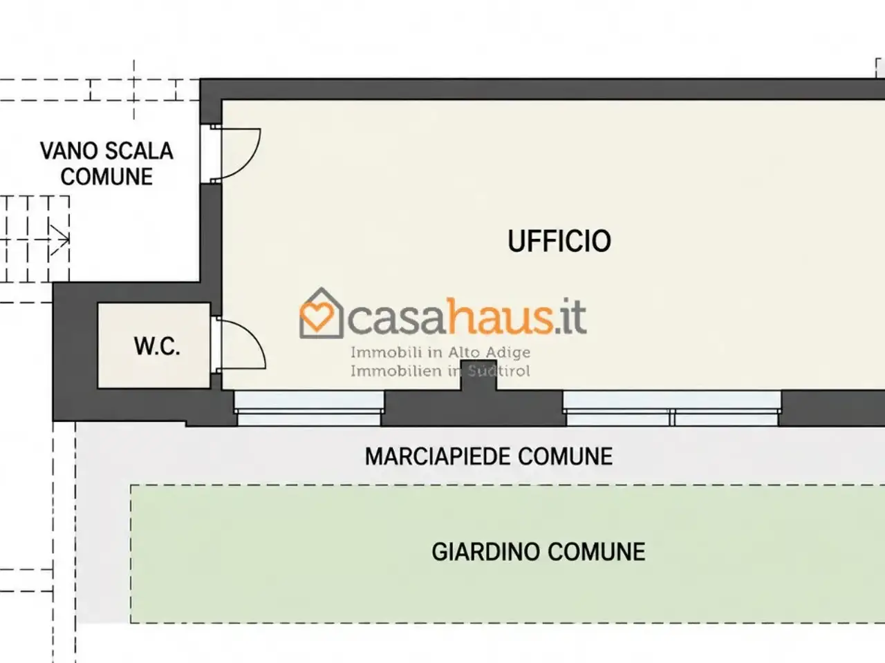 Ufficio in , Bolzano, {3} - Planimetria 1