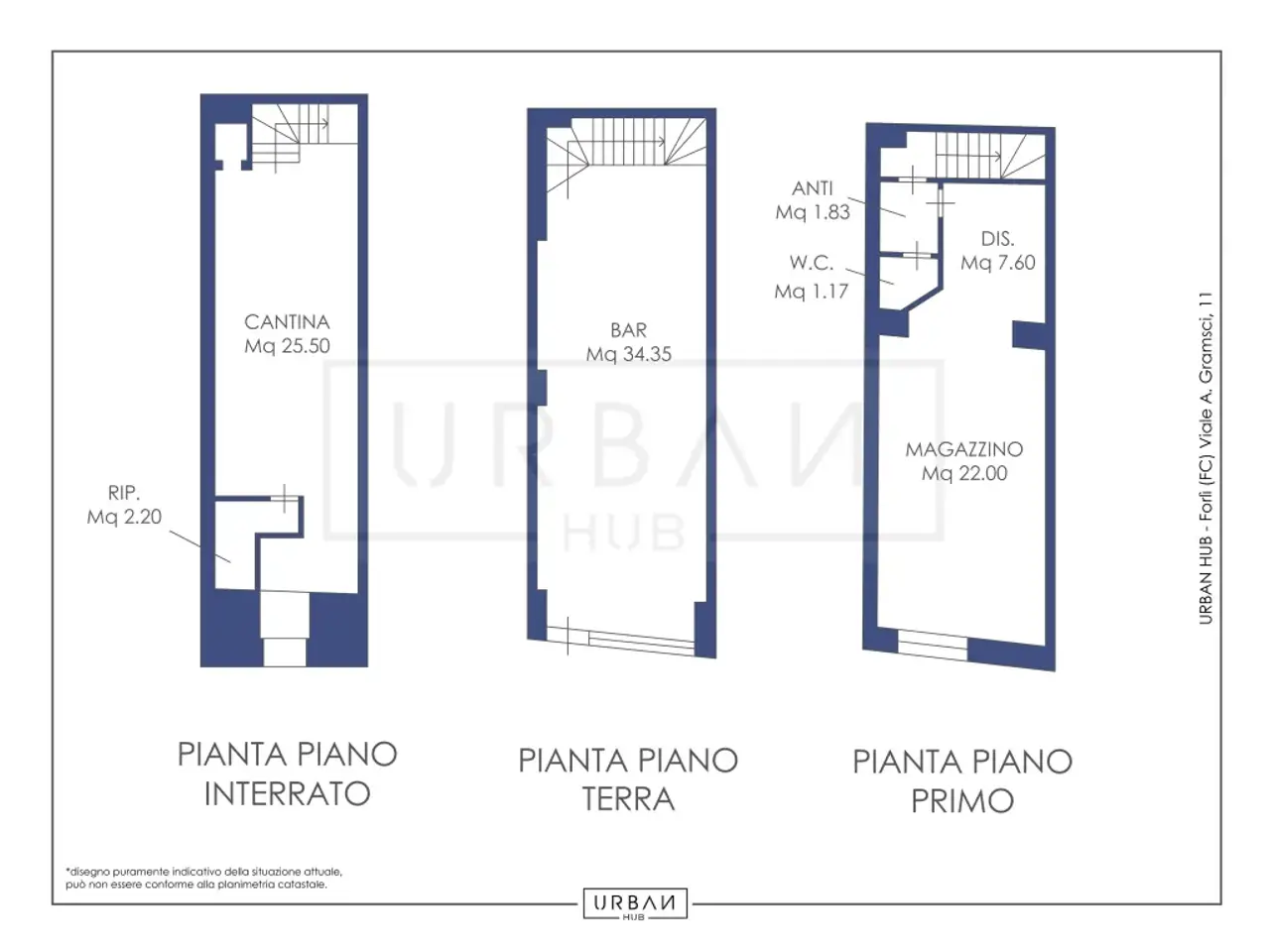 Locale commerciale in , Forli', {3} - Planimetria 1
