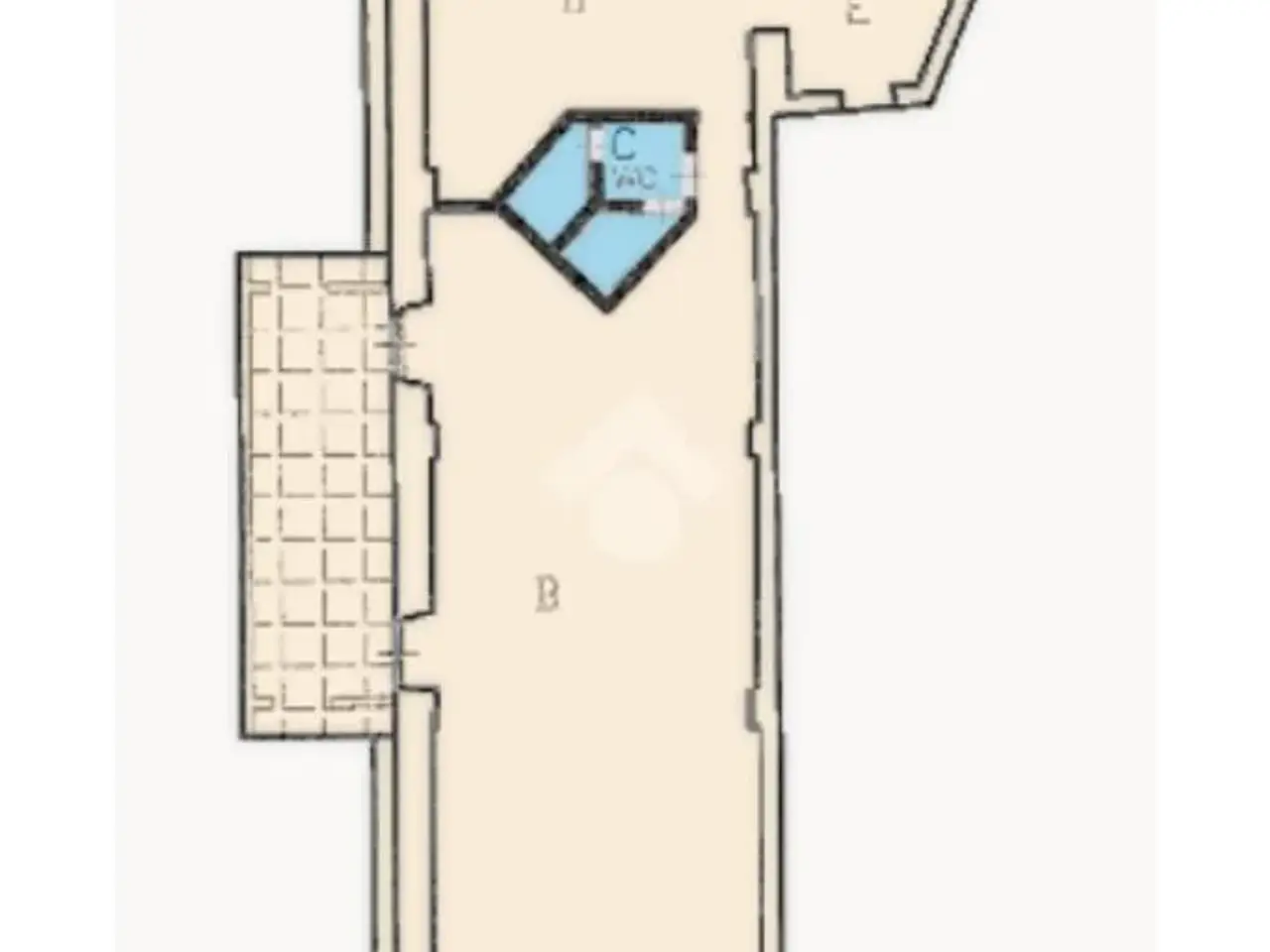Negozio in Corso Vittorio Emanuele II 195, Cagliari, {3} - Planimetria 1