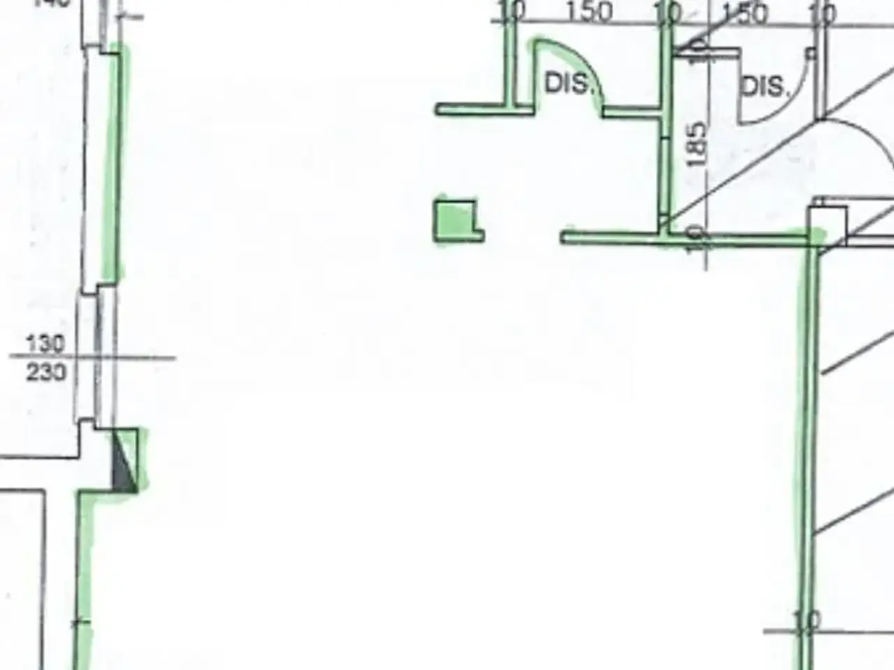 Negozio in Via Cesare Battisti, Rogeno, {3} - Planimetria 1