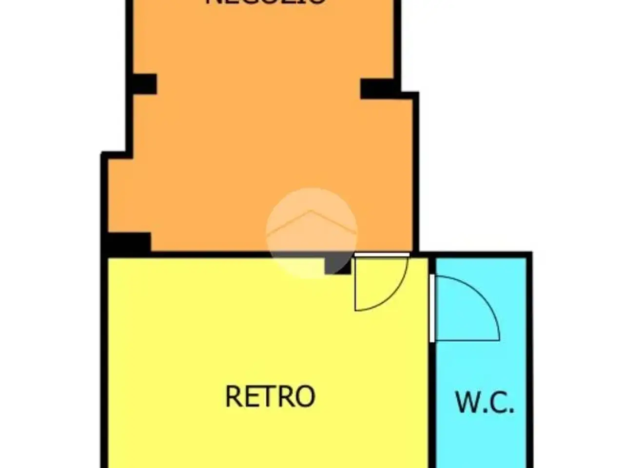Negozio in Via Saorgio 95, Torino, {3} - Planimetria 1