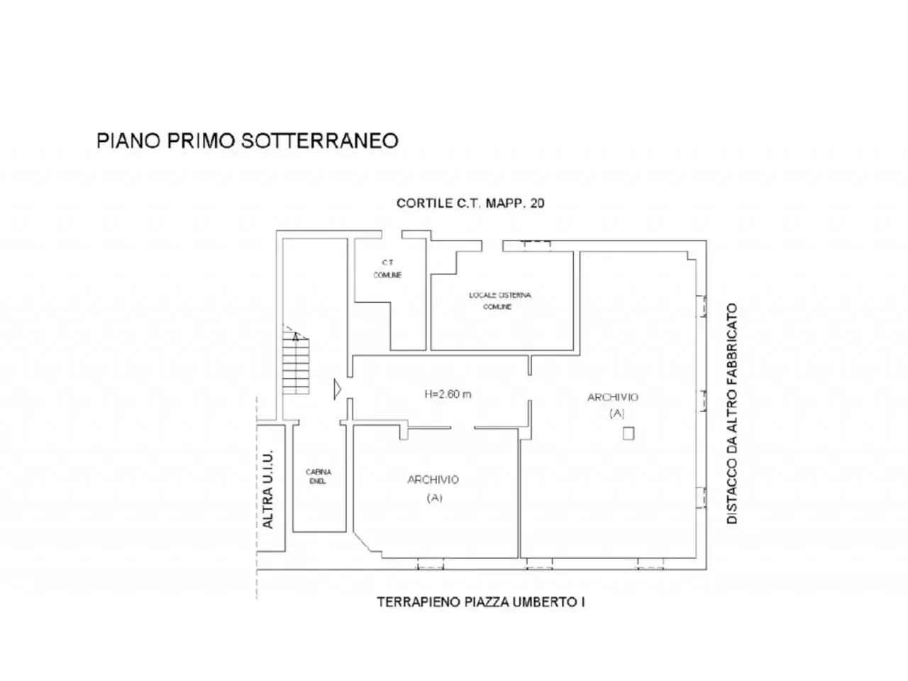 Negozio in Piazza Umberto I, 7, 12063 Dogliani Cn, Italia, Dogliani, {3} - Planimetria 1