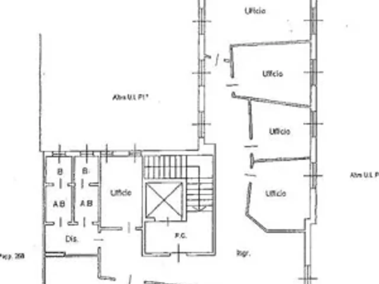 Ufficio in Via Magenta 22, Rho, {3} - Planimetria 1