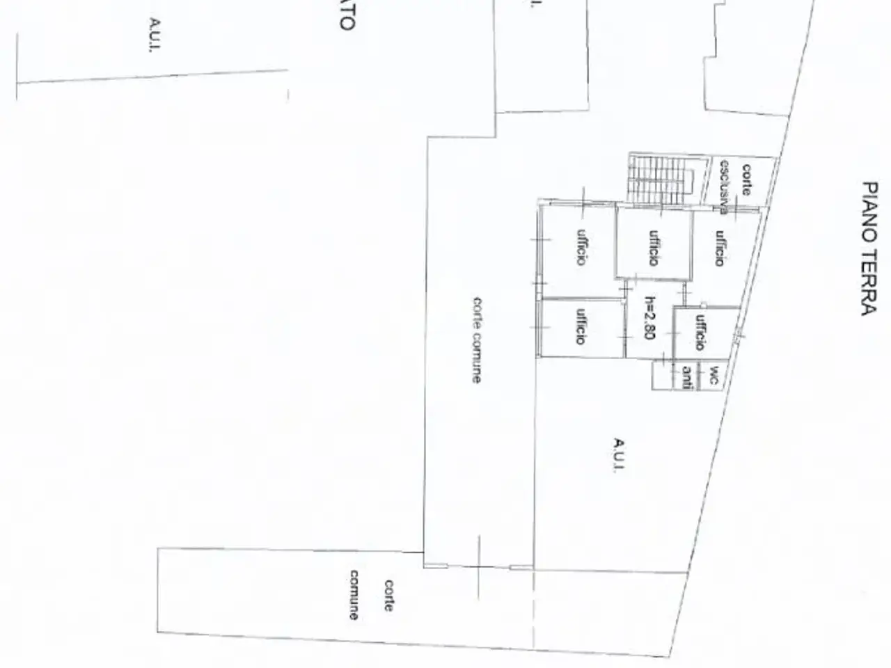 Ufficio in Via della Palazzina 24, Brescia, {3} - Planimetria 1