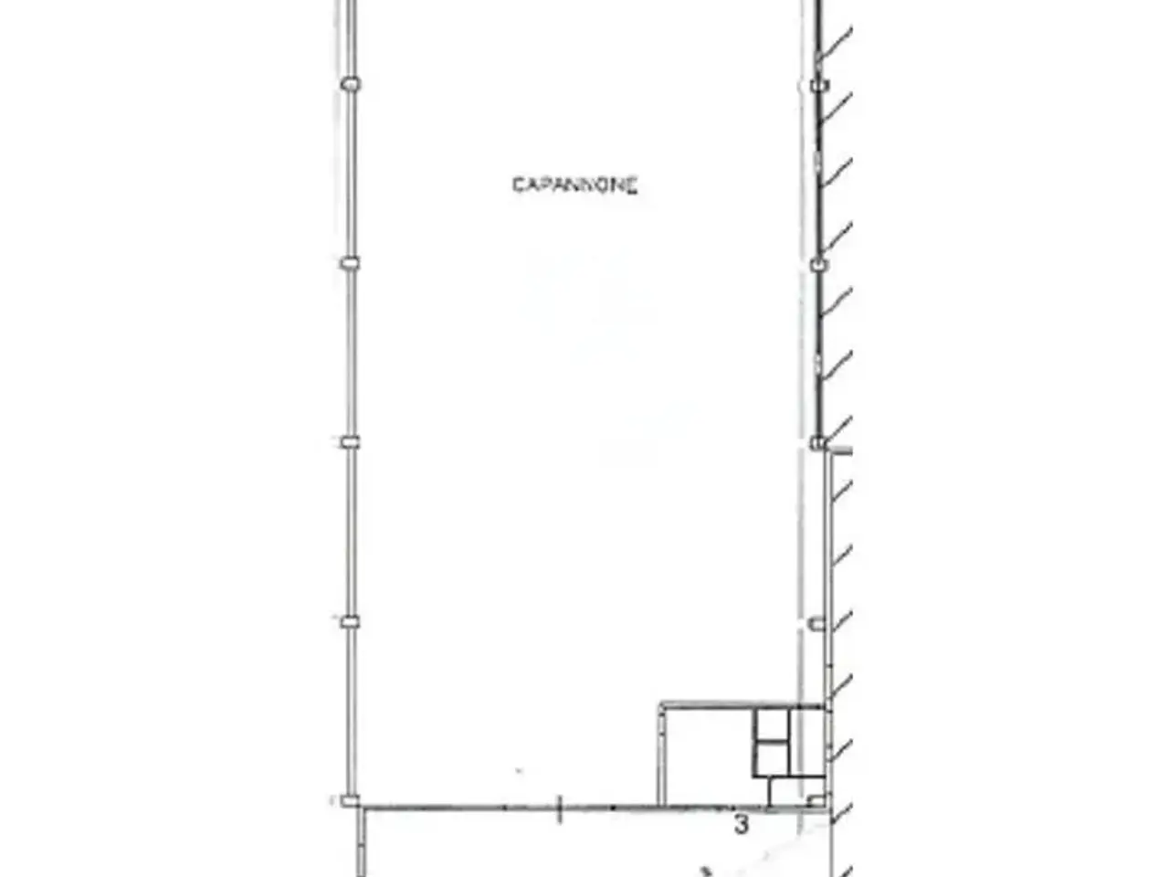 Capannone in Via Aldo Moro 1, Treviglio, {3} - Planimetria 1