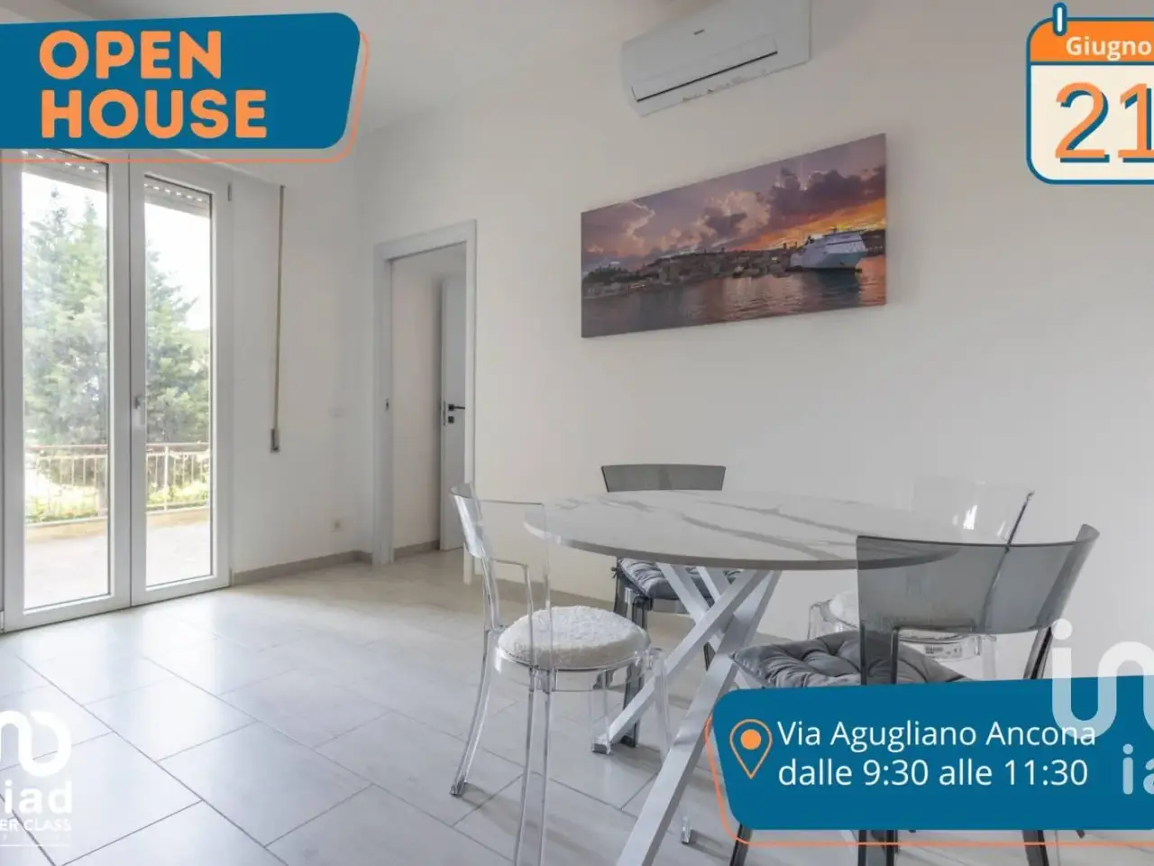 Bilocale in vendita, Via Agugliano 3, Ancona - Planimetria 1