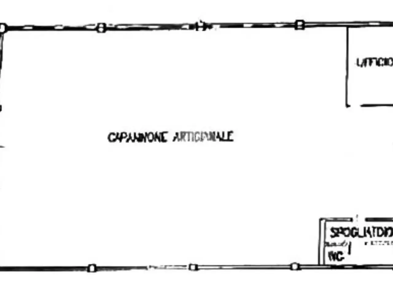 Capannone in Via Bergamo 15, Crema, {3} - Planimetria 1