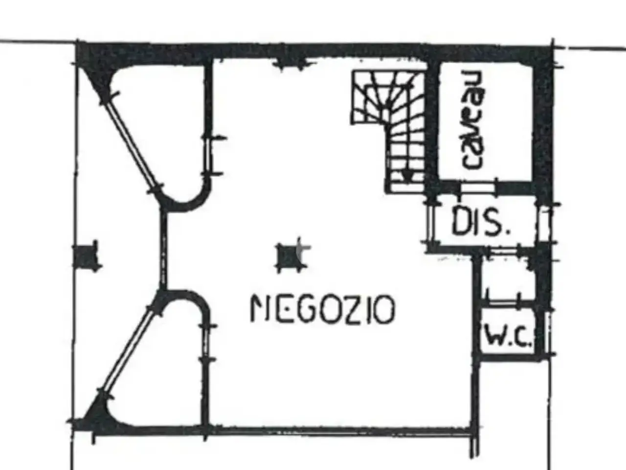 Negozio in Viale Gramsci 1 1, Sassuolo, {3} - Planimetria 1