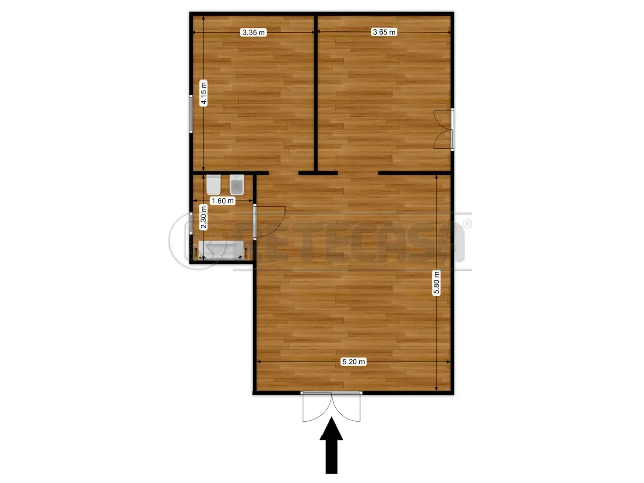 Palazzina commerciale in Piazza Vittorio Emanuele 75, Bisceglie, {3} - Planimetria 1