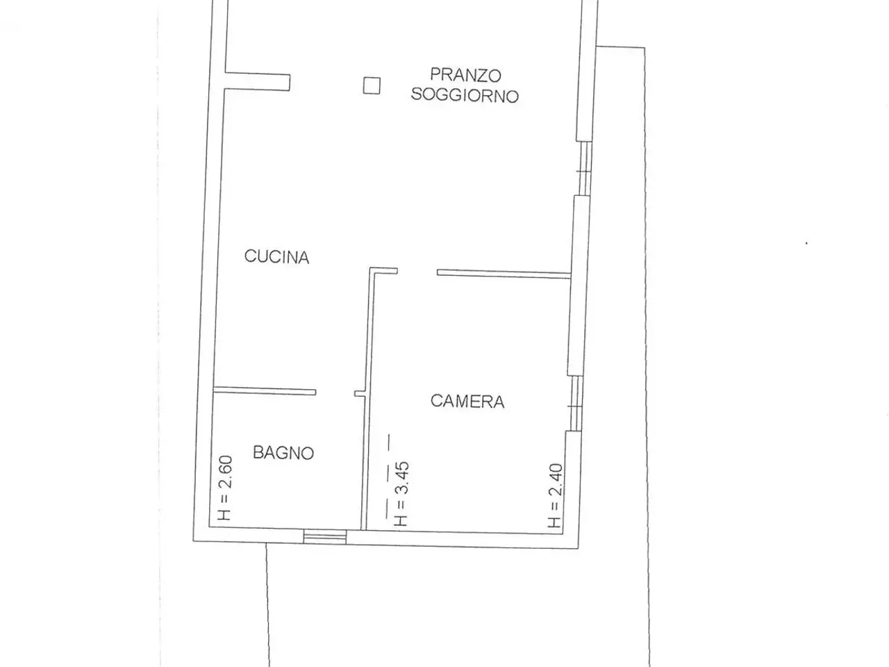 Azienda agricola in San Vittorino, Gubbio, {3} - Planimetria 1