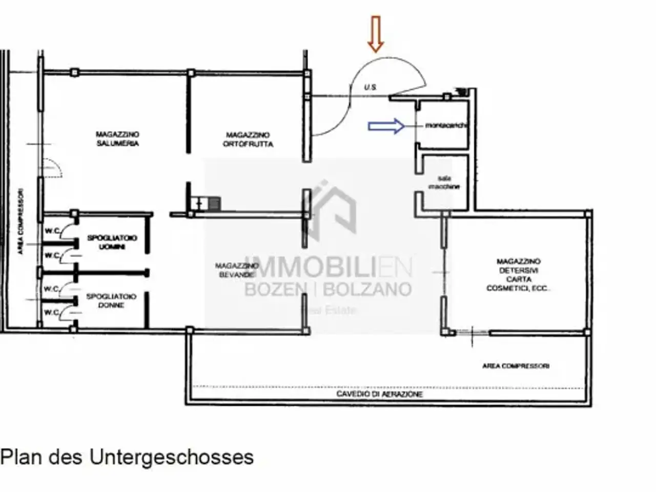 Negozio in Via Ca' Bura 1, Sasso Marconi, {3} - Planimetria 1