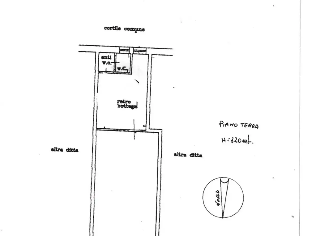 Negozio in Via Sassari  62, Catania, {3} - Planimetria 1