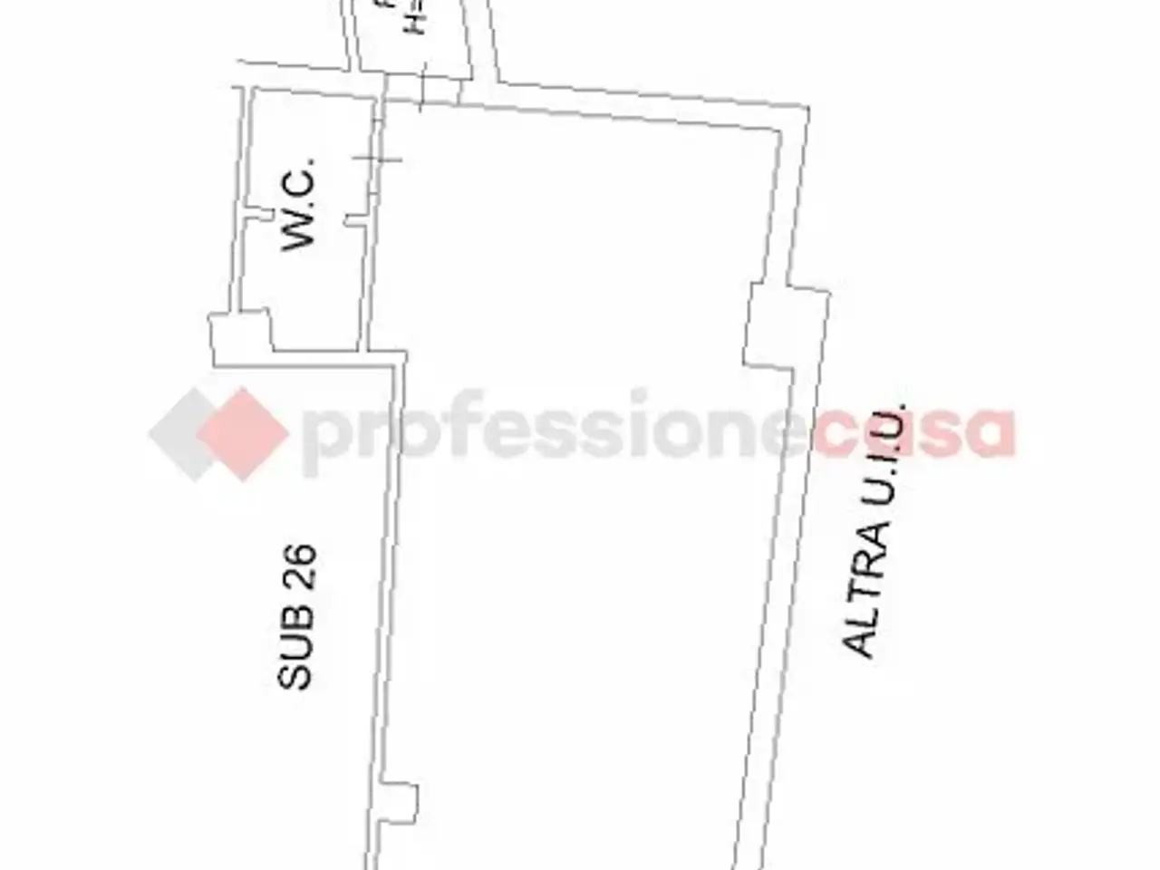 Negozio in Via Marconi 35, Ercolano, {3} - Planimetria 1