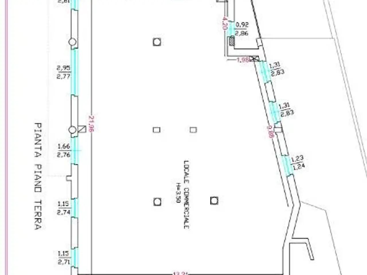 Negozio in Via Massafra 26, Martina Franca, {3} - Planimetria 1