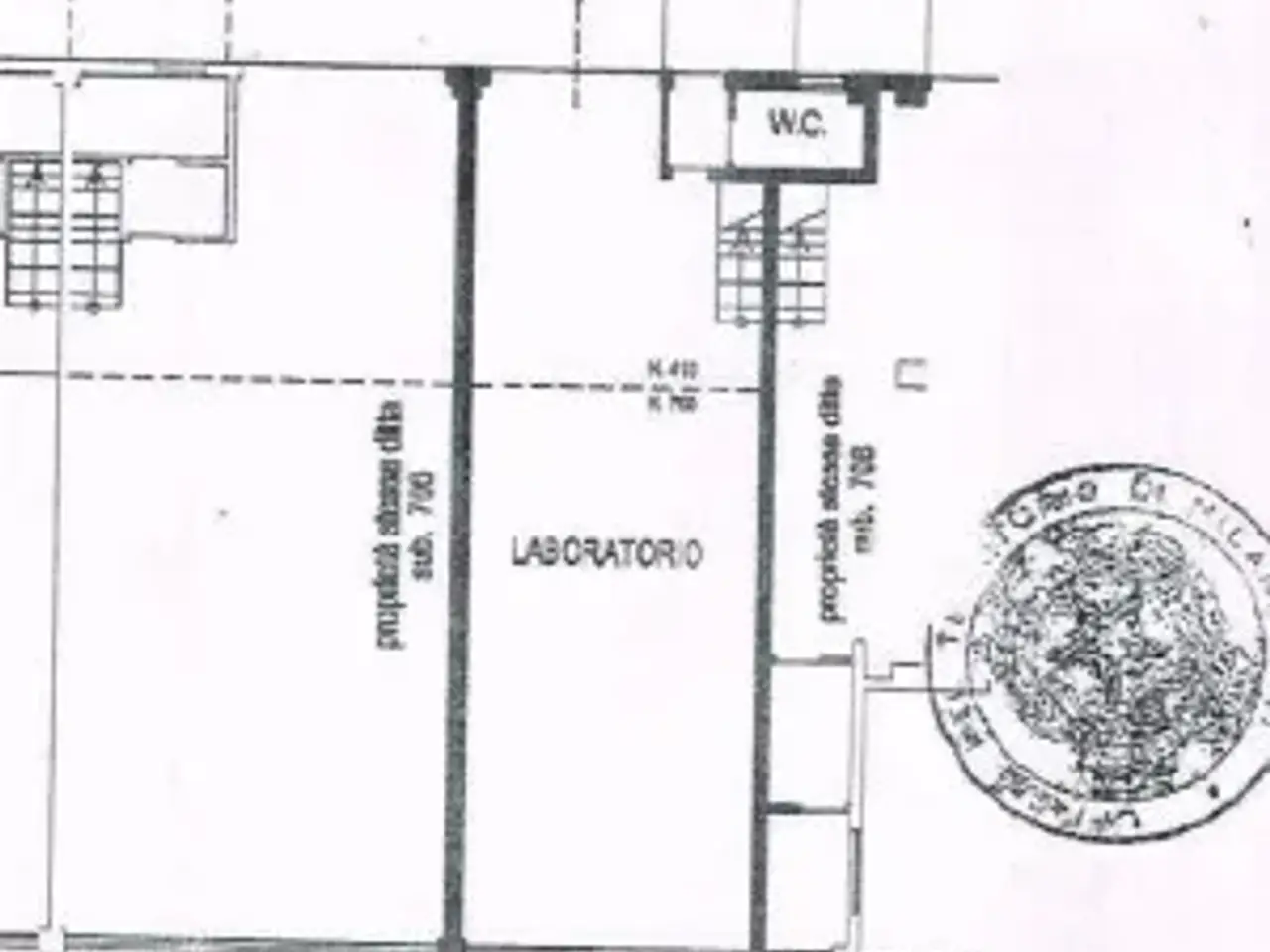 Capannone in Via Sesia 6, Rho, {3} - Planimetria 1