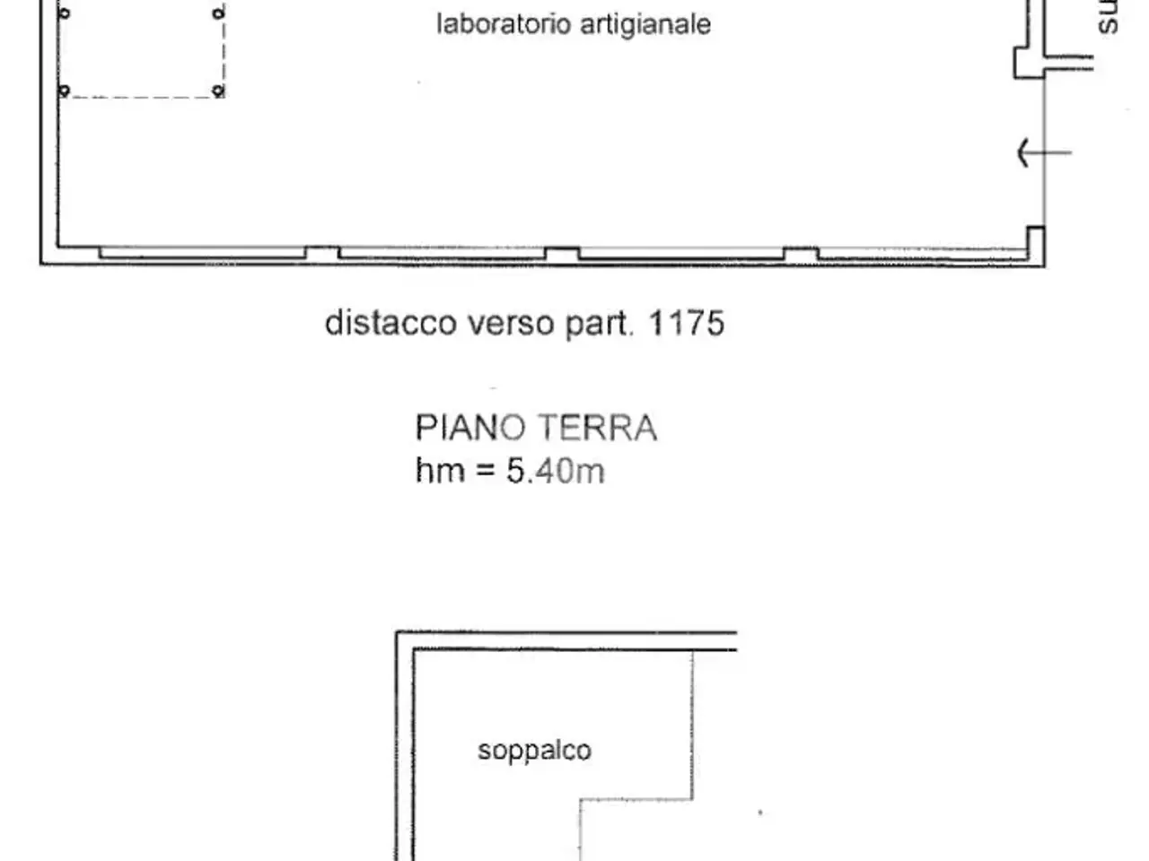 Capannone in Via Mola Cavona 17, Frascati, {3} - Planimetria 1