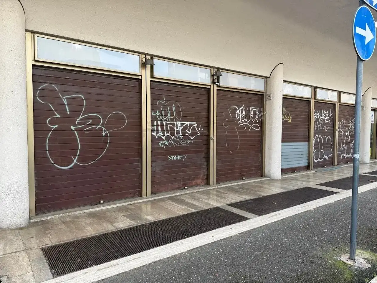 Negozio in Via Andrea Solario, Roma, {3} - Planimetria 1
