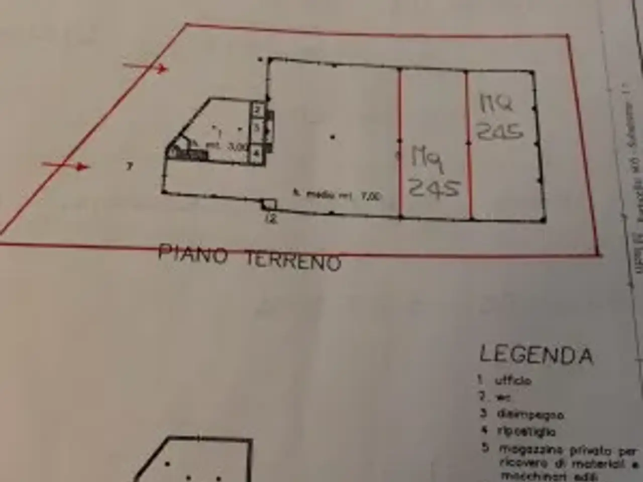 Capannone in Via Cuneo 17, Ivrea, {3} - Planimetria 1