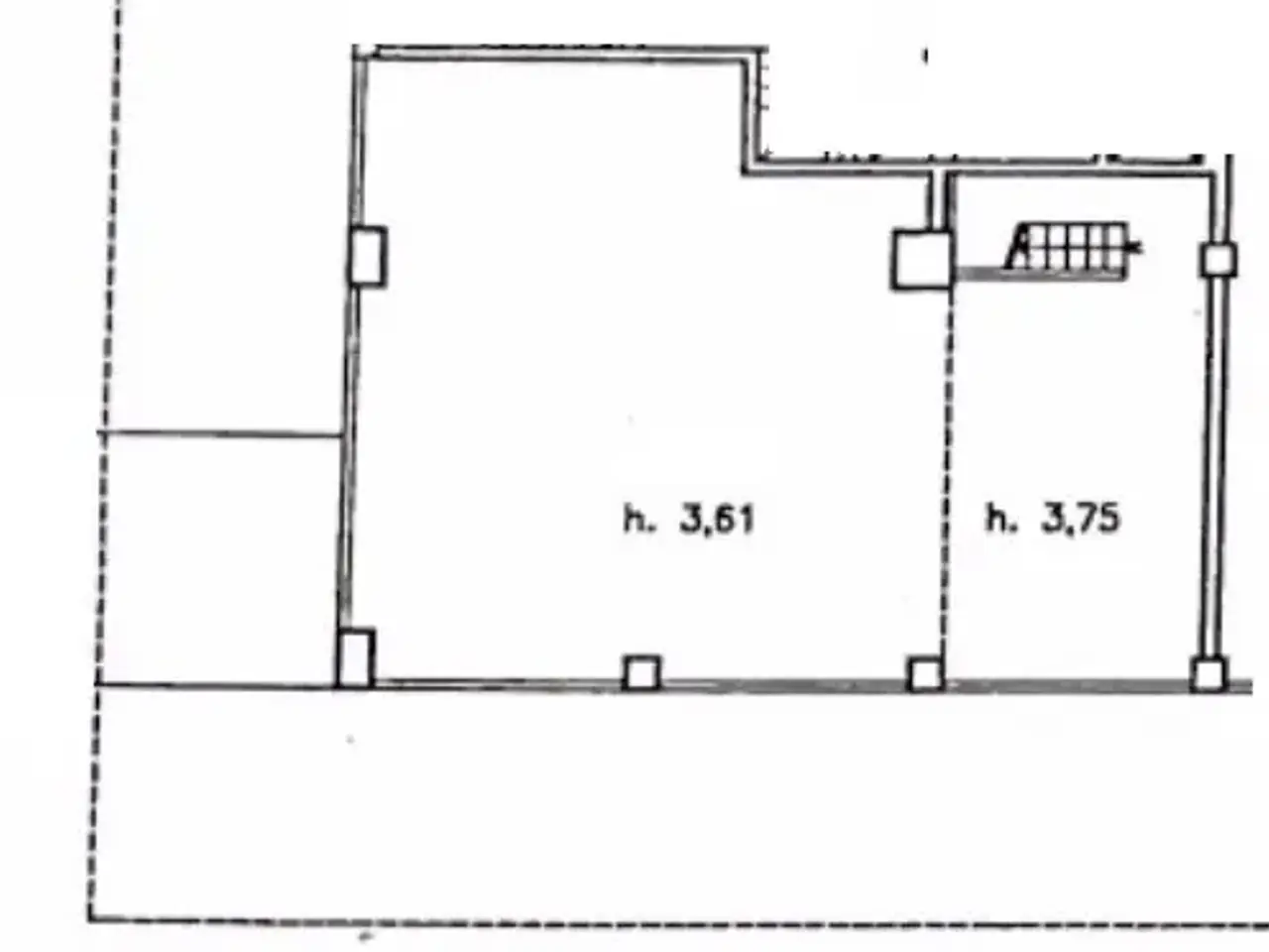 Locale commerciale in , Cervia, {3} - Planimetria 1