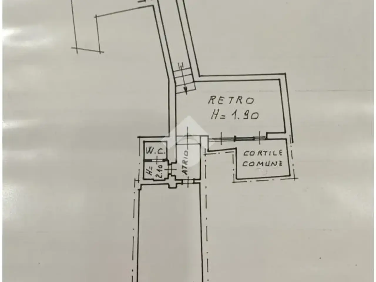 Negozio in Corso Martiri della Libertà, Brescia, {3} - Planimetria 1
