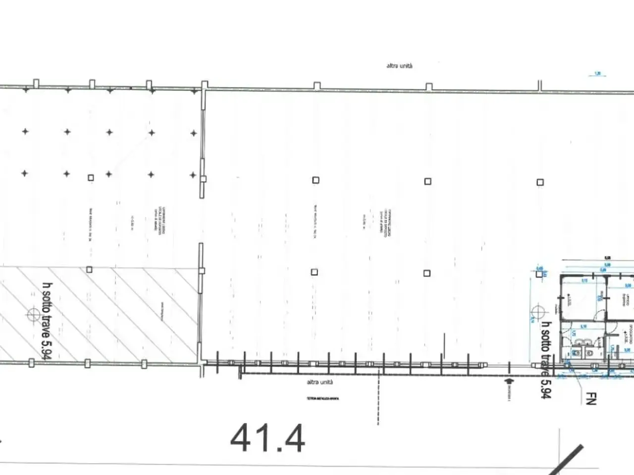 Capannone in Via alle Fabbriche 85, Caselle Torinese, {3} - Planimetria 1