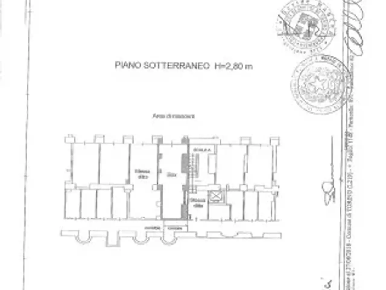 Ufficio in Via Crescentino 25, Torino, {3} - Planimetria 1