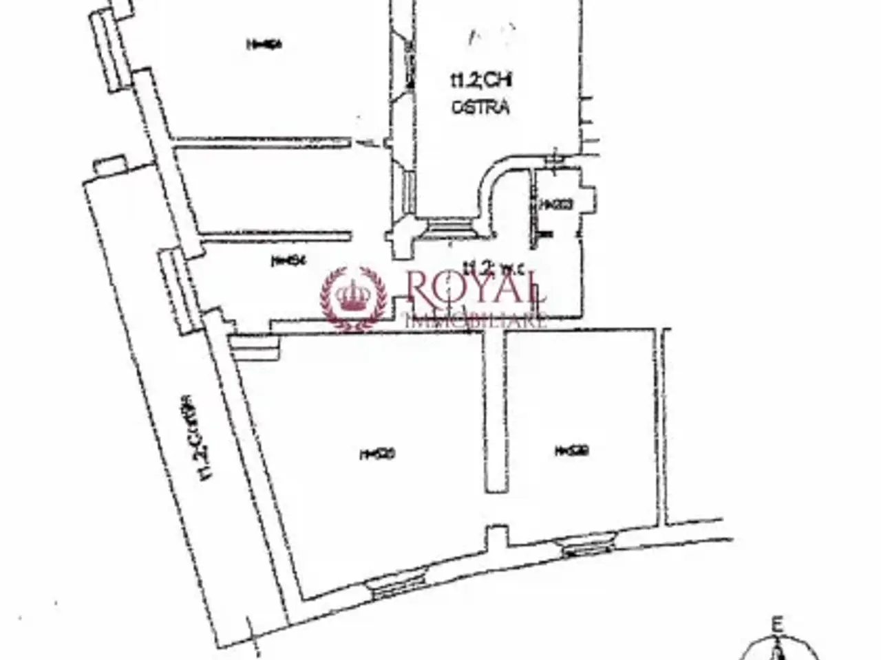 Magazzino in Piazza Daniele Manin 4, Livorno, {3} - Planimetria 1
