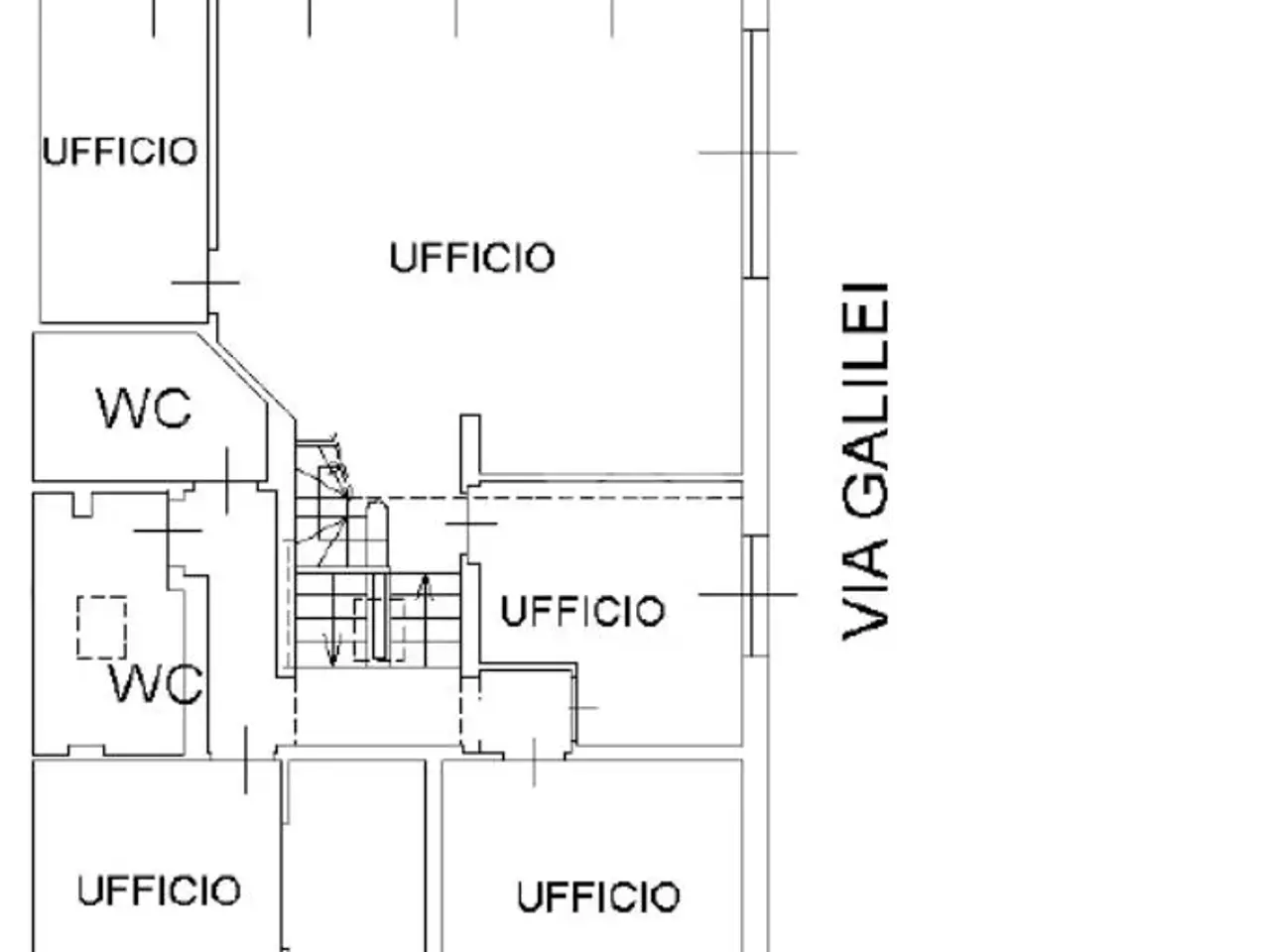 Ufficio in Via Ghiringhella 154, Agrate Brianza, {3} - Planimetria 1