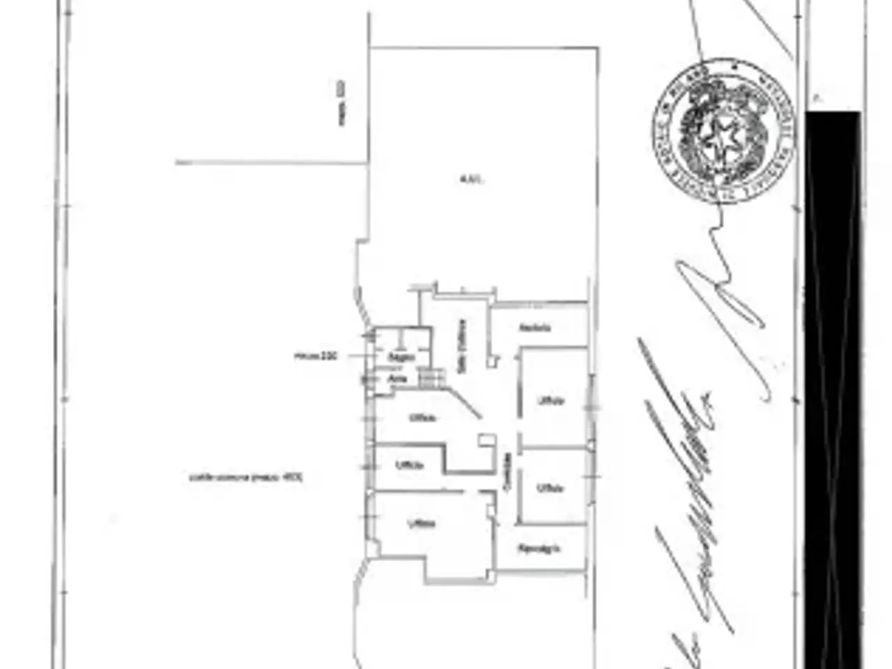 Ufficio in Via Guglielmo Ferrero 20, Milano, {3} - Planimetria 1