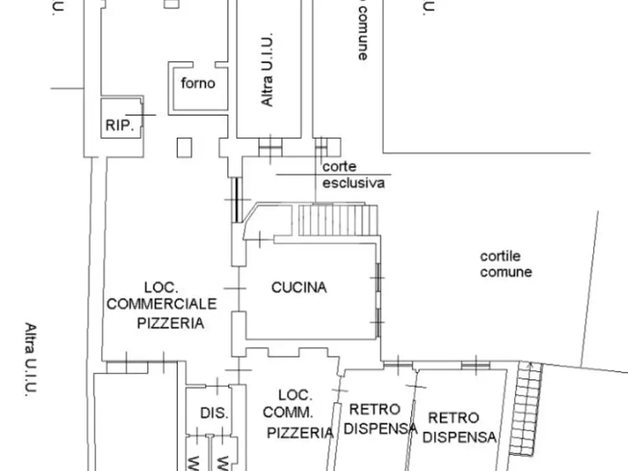 Negozio in Via Cavour 94, Moncalieri, {3} - Planimetria 1