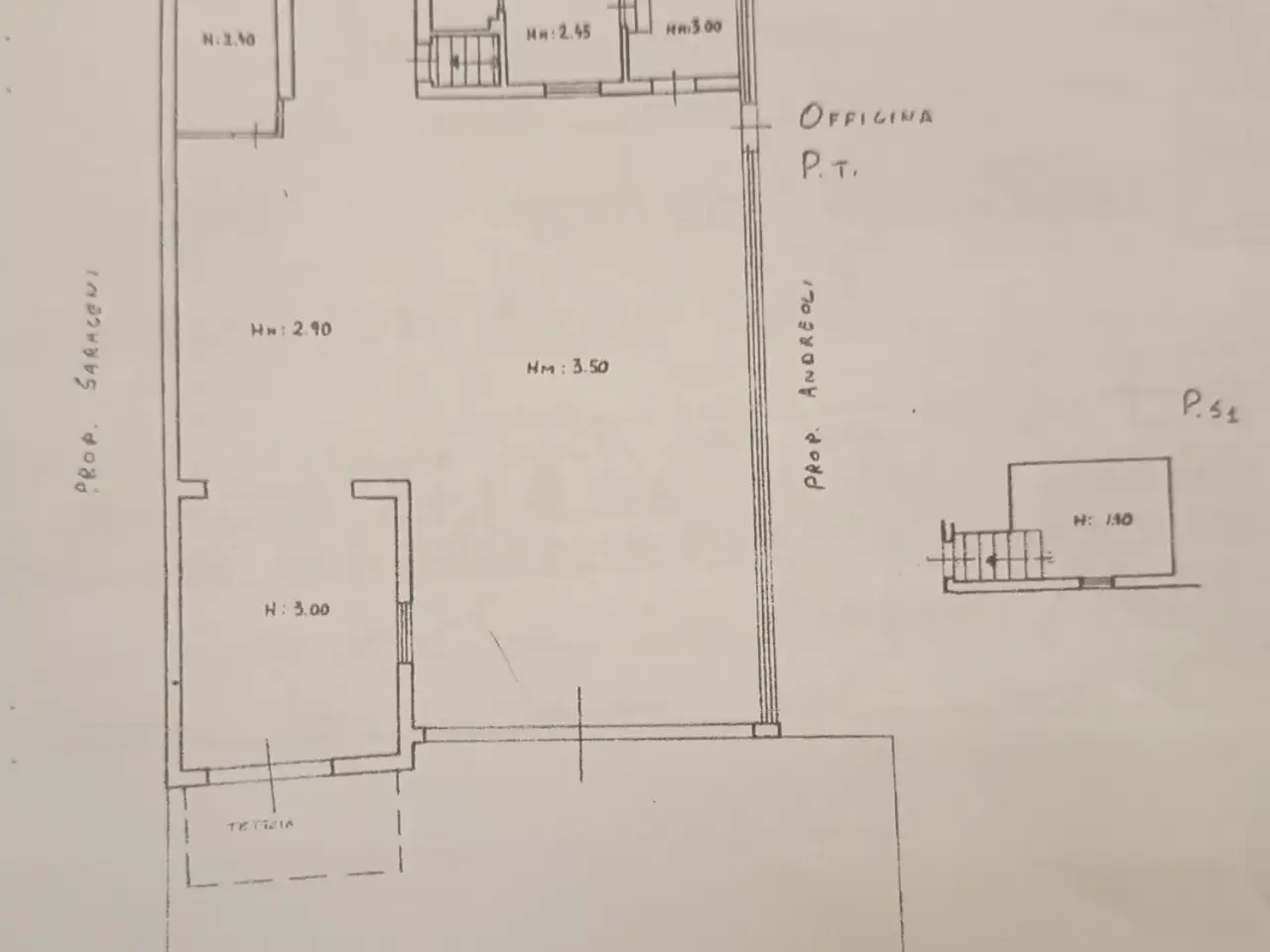 Negozio in Via di Selvaforte 6, Roma, {3} - Planimetria 1
