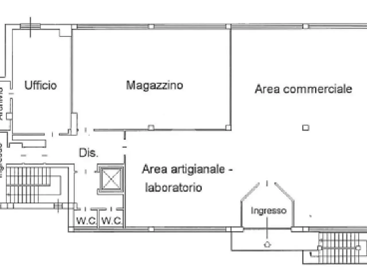 Capannone in Via della Torretta 8, Banchette, {3} - Planimetria 1