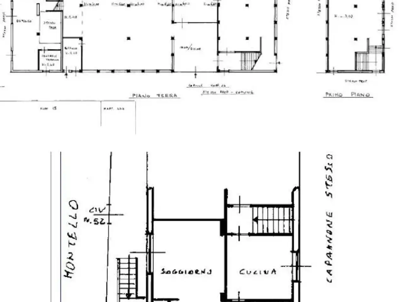 Capannone in Via Montello 52, Marcallo Con Casone, {3} - Planimetria 1